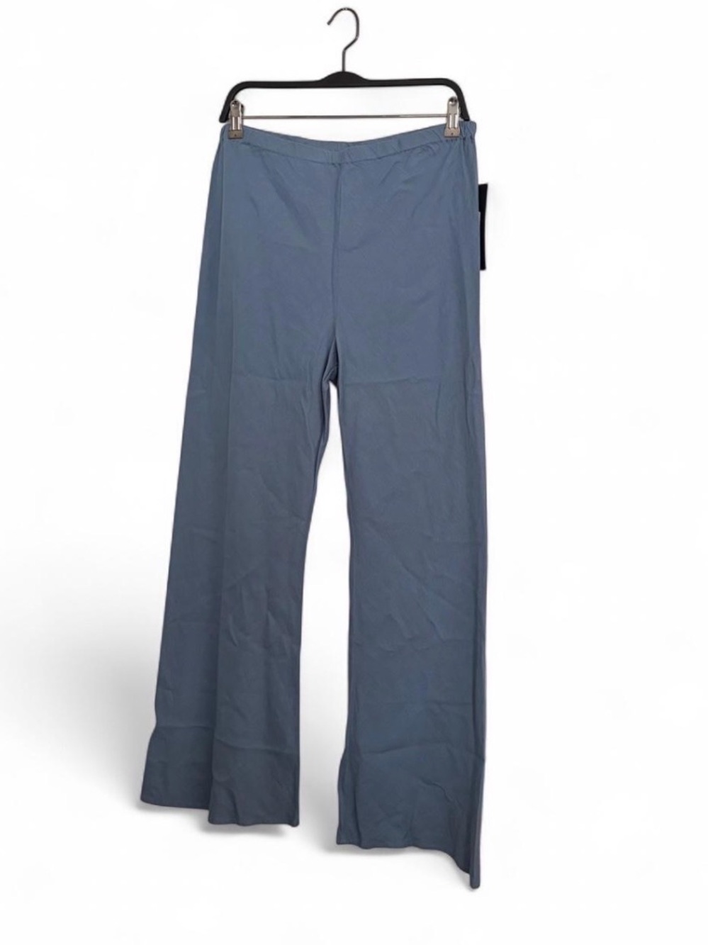 Donna Karan Wide-Leg Pants in Slate Blue